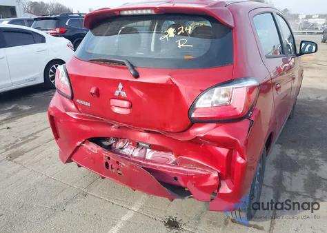 2024 Mitsubishi Mirage Es/Le из США, поврежденный, VIN ML32AUHJ6RH033533